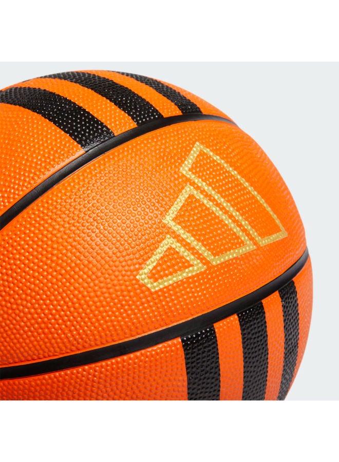 Adidas 3-Stripes Rubber X3 Basketball - Size 5 - Image 3